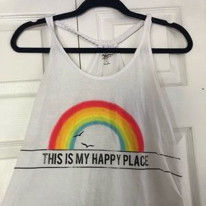 Rainbow Workout Top